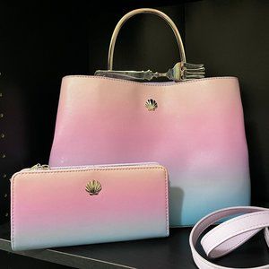 Disney Ariel Little Mermaid Dinglehopper Bag & Wallet Loungefly